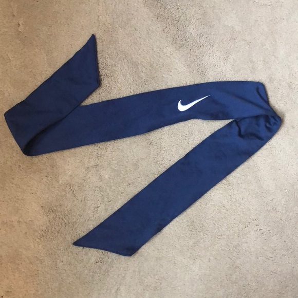 Accessories - blue nike tie headband